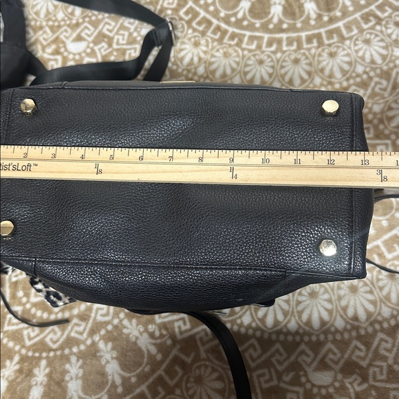 Rebecca Minkoff Hobo Soft Black Pebbled Leather/Satchel-Crossbody Handbag